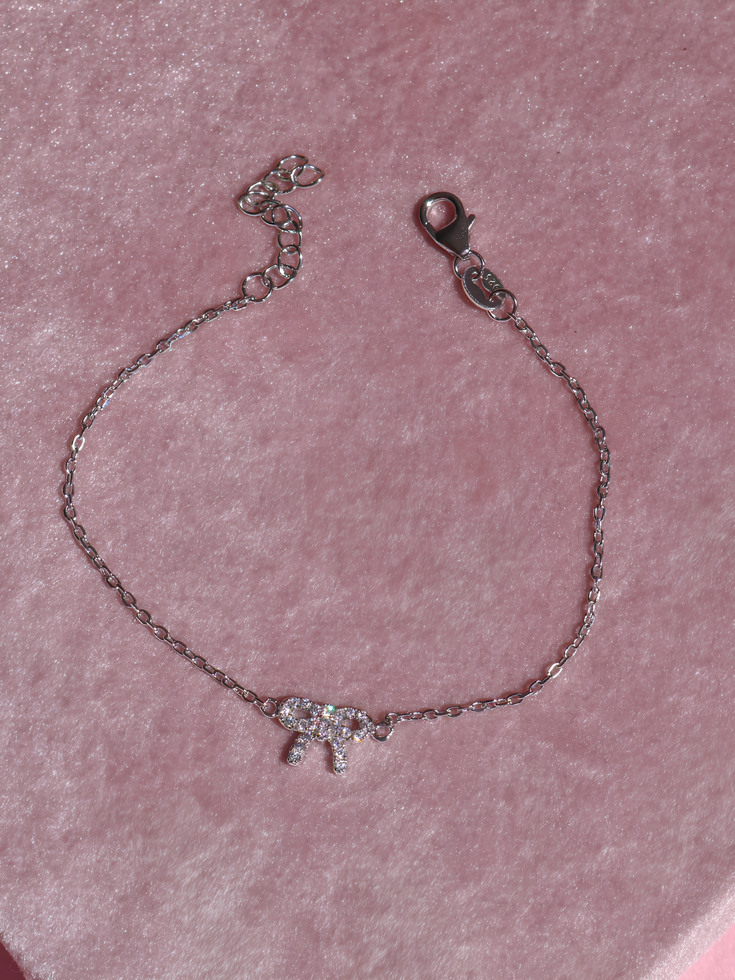 Shiny Bow Bracelet