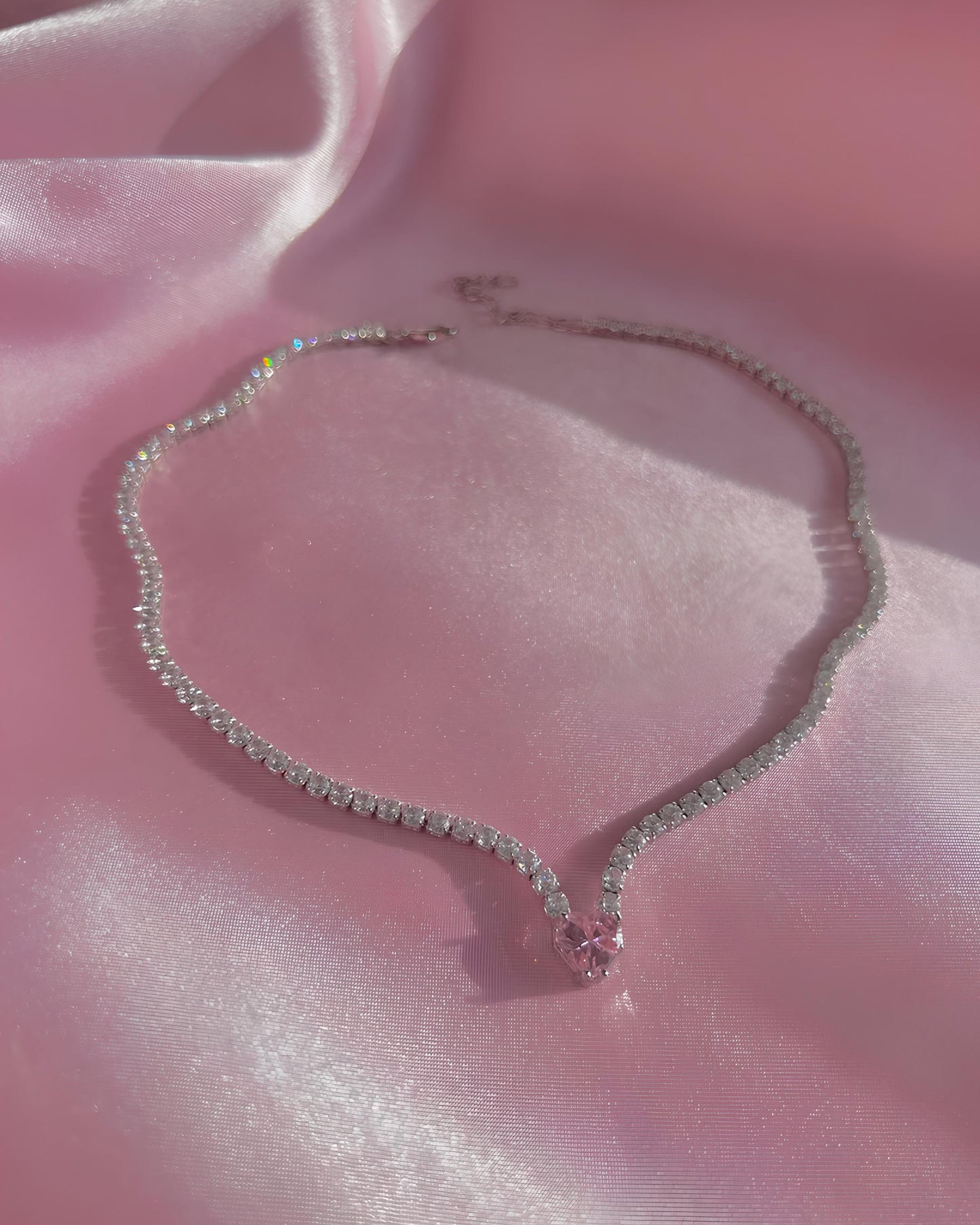 Crystal Heart Necklace