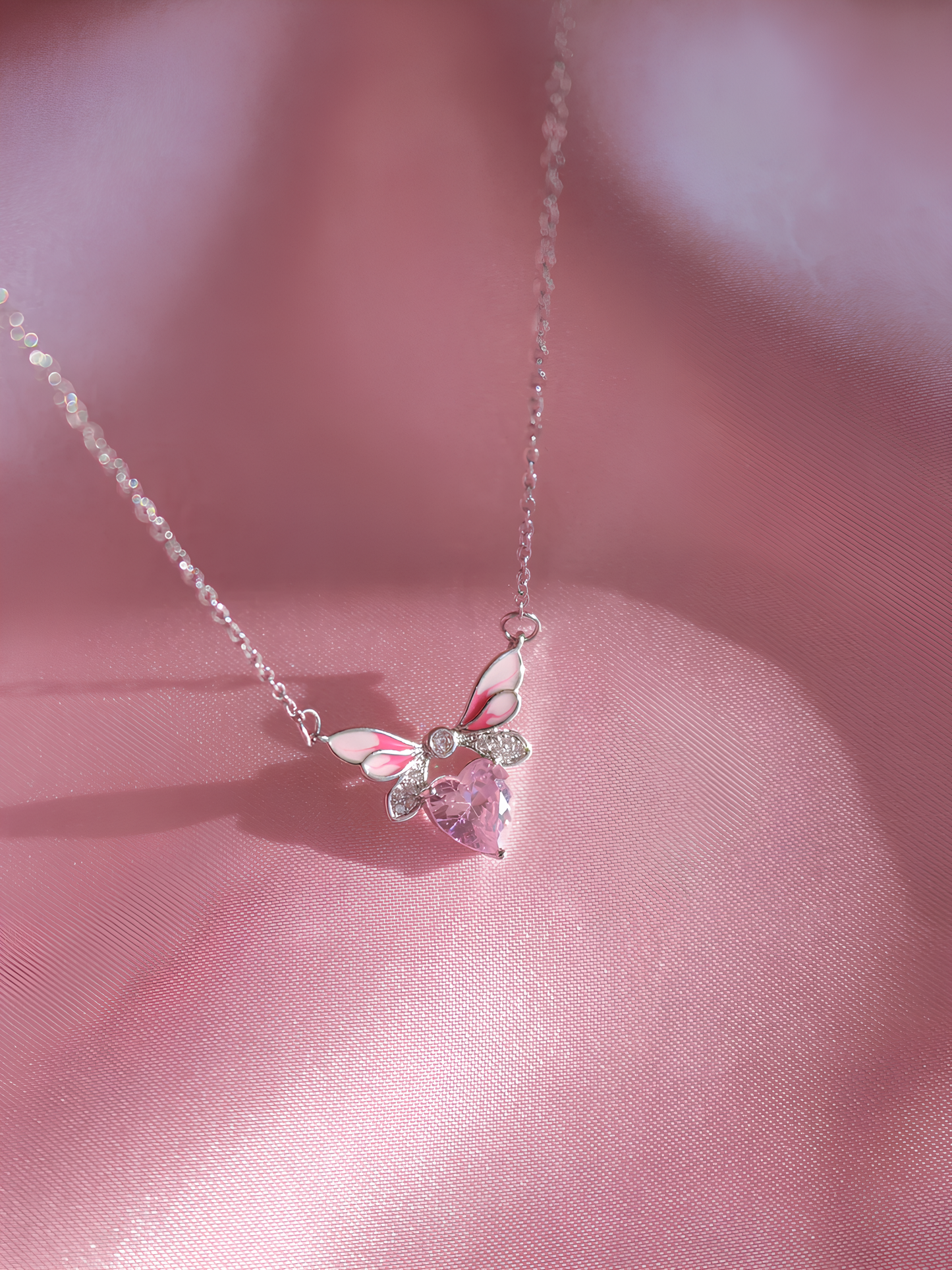 Flying Heart Necklace