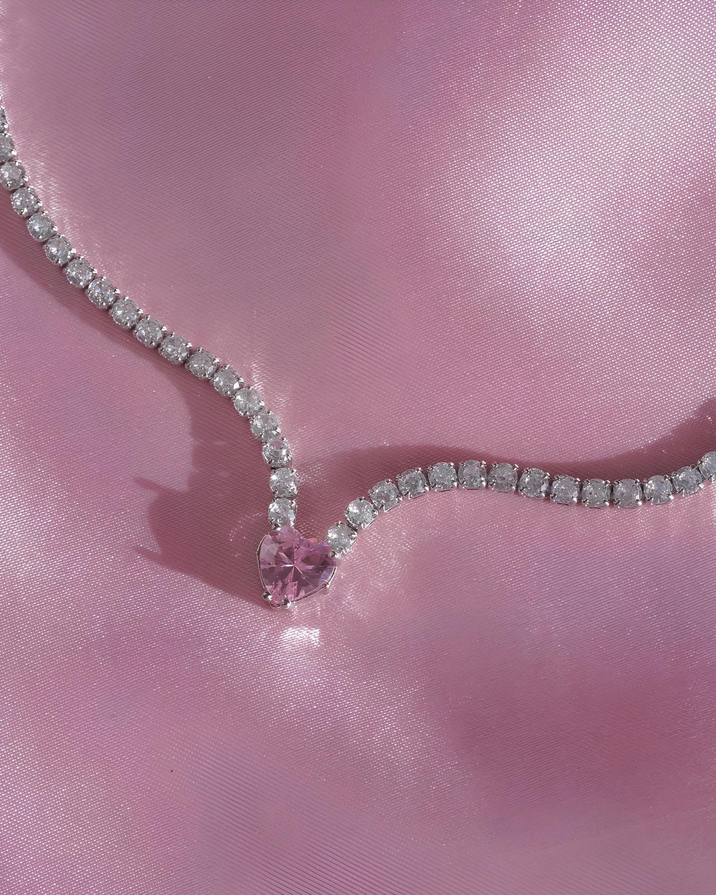 Crystal Heart Necklace